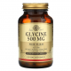 Glycine, Solgar, 500 мг, 100 капсул