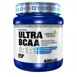 Ultra BCAA, 8-1-1, Quamtrax, 400 таблеток