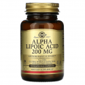 Alpha-Lipoic Acid, Solgar, 200 мг, 50 капсул