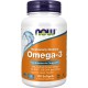 Омега-3, Рыбий Жир, Omega-3, Now Foods, 100 капсул