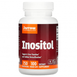 Inositol, Jarrow Formulas, 750 мг, 100 капсул