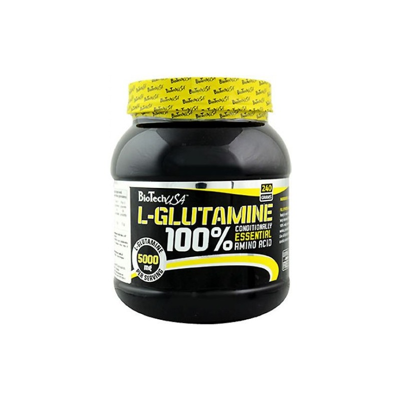 BiotechUSA 100% L-Glutamine (240 грамм)