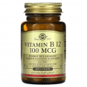 Vitamin B 12, Solgar, 100 мкг, 100 таблеток