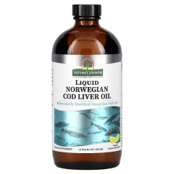 Nature's Answer, Liquid Norwegian Cod Liver Oil, 480 мл
