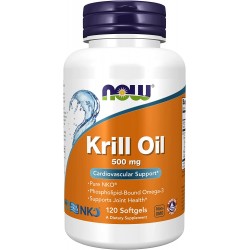 Krill Oil, Now Foods, 500 мг, 120 капсул