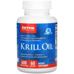 Krill Oil, Jarrow Formulas, 60 капсул