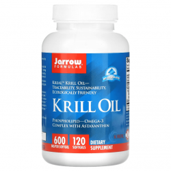 Krill Oil, Jarrow Formulas, 120 капсул
