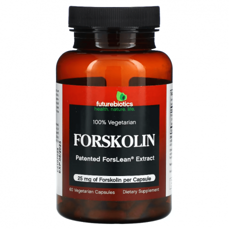Forskolin, Futurebiotics, 25 мг, 60 капсул