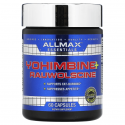 Yohimbine HCL, Allmax, 3 мг, 60 капсул