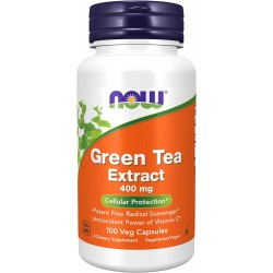 Green Tea Extract, Now Foods, 400 мг, 100 капсул