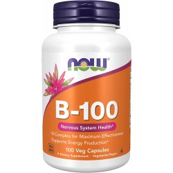 B-100, Now Foods, 100 капсул