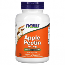 Apple Pectin, Now Foods, 700 мг, 120 капсул