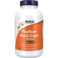 Psyllium Husk Caps, Now Foods, 700 мг, 360 капсул