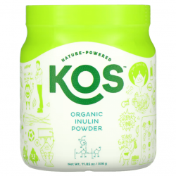 Organic Inulin Powder, KOS, 336 г