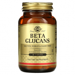 Beta Glucans, Solgar, 60 таблеток
