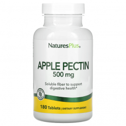 Apple Pectin, Natures Plus, 500 мг, 180 таблеток
