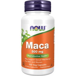 Maca, Now Foods, 500 мг, 100 вег. капсул