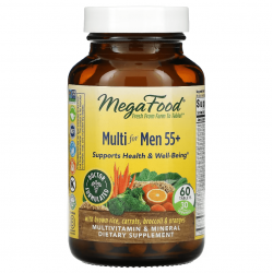 Multi for Men 55+, MegaFood, 60 таблеток
