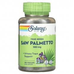 Saw Palmetto, Solaray, 580 мг, 180 капсул