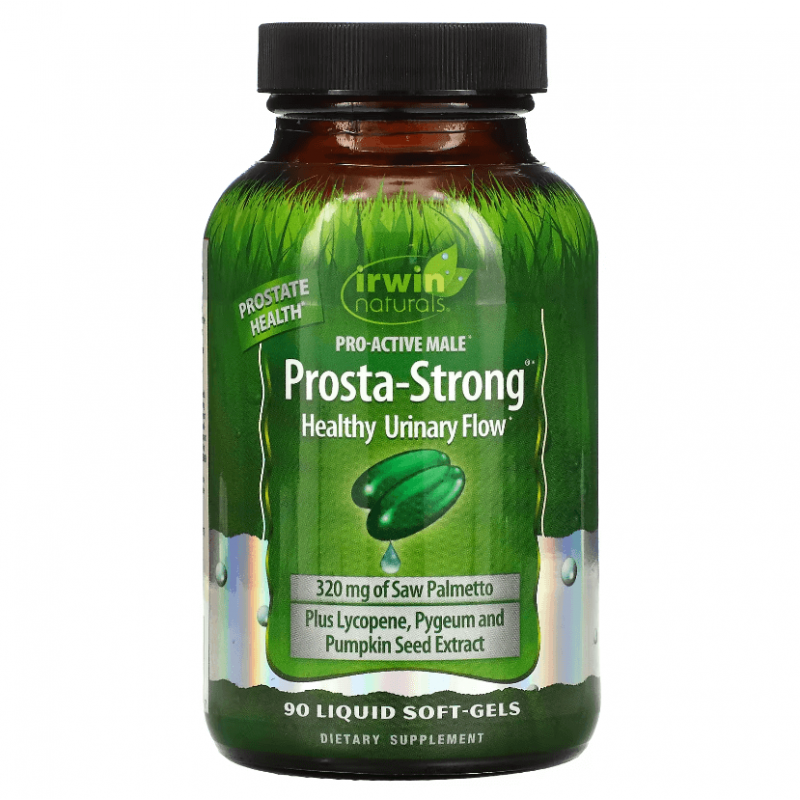 Prosta-Strong, Irwin Naturals, 90 капсул