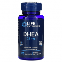 DHEA, Life Extension 25 мг, 100 капсул