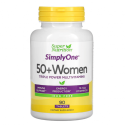Super Nutrition, 50+ Women, 90 таблеток