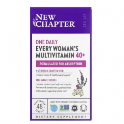Every Woman's Multivitamin 40+, New Chapter, 48 вег. таблеток