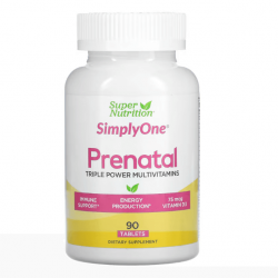 Prenatal, Super Nutrition, 90 таблеток