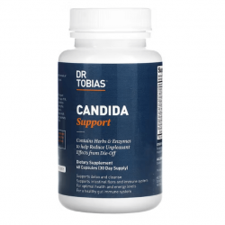 Dr. Tobias, Candida Support, 60 капсул