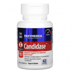 Enzymedica, Candidase, 42 капсулы