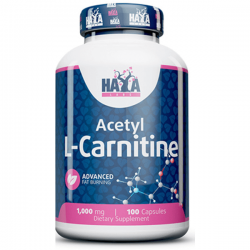 Acetyl L-carnitine, Haya Labs, 1000 мг, 100 капсул