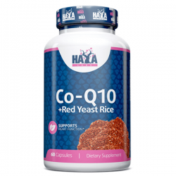 Co-Q10 + Red Yeast Rice, Haya Labs, 60 мг, 60 капсул