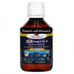 Oslomega, Kid's Omega-3 Fish Oil, 200 мл
