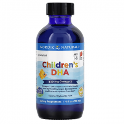 Nordic Naturals, Children's DHA, 530 мг, 119 мл