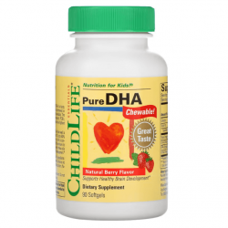 ChildLife, Pure DHA, 90 капсул