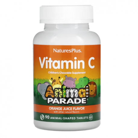 NaturesPlus, Animal Parade, Vitamin C, 90 жев. таблеток