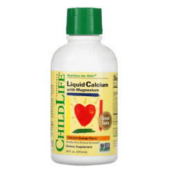 ChildLife, Liquid Calcium with Magnesium, 474 мл