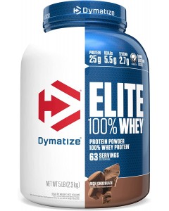 100% Elite Whey, Dymatize, 2.27 кг