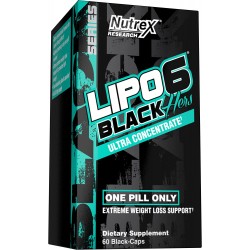Lipo 6 Ultra Black Hers, Nutrex, 60 капсул