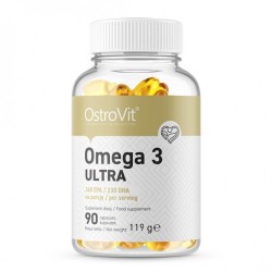Ultra Omega 3, Ostrovit, 90 капсул