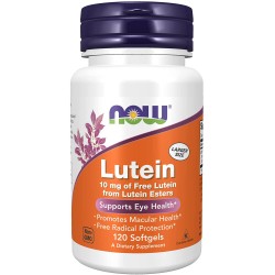 Lutein, Now Foods, 10 мг, 120 капсул