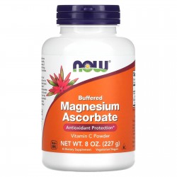 Magnesium Ascorbate, Now Foods, 227 г