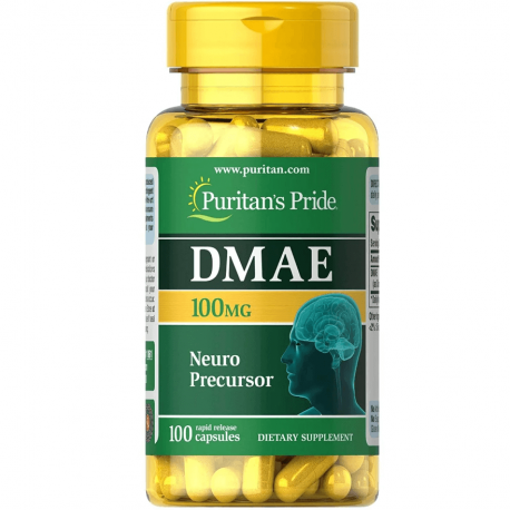 DMAE, Puritan's Pride, 100 мг, 100 капсул