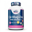 Cal-Mag-Zinc, with vitamin D, Haya Labs, 90 таблеток