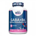 GABA+B6, Haya Labs, 500 мг, 100 капсул