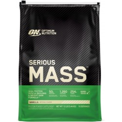 Serious Mass, Optimum Nutrition, 5.4 кг, ваниль