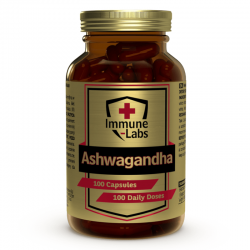 Ashwagandha, Immune Labs, 100 капсул