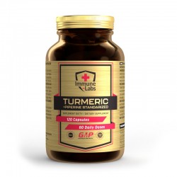 Turmeric + Piperine, Immune Labs, 120 капсул