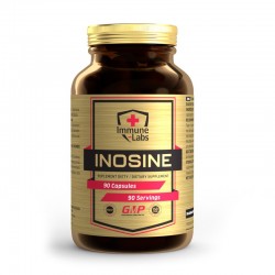 Inosine, Immune labs, 500 мг, 90 капсул