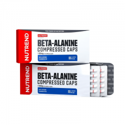 Beta-Alanine, Compressed Caps, Nutrend, 90 капсул